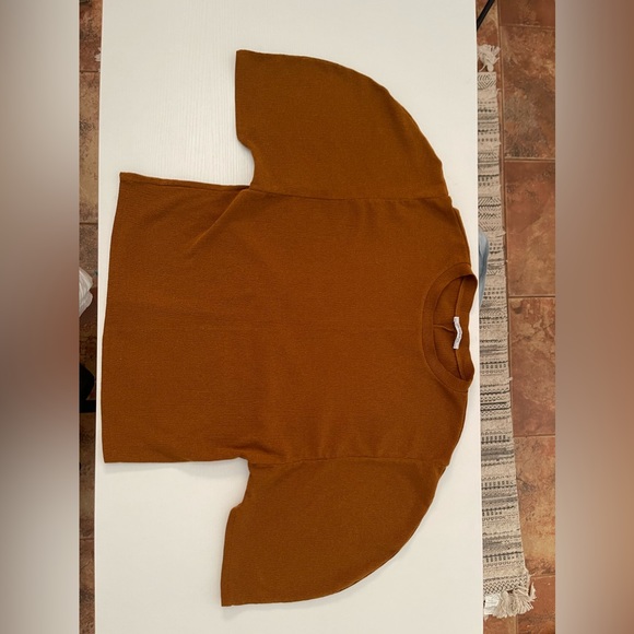 *ZARA TRF Puff Sleeve Top Sz small - Picture 3 of 9